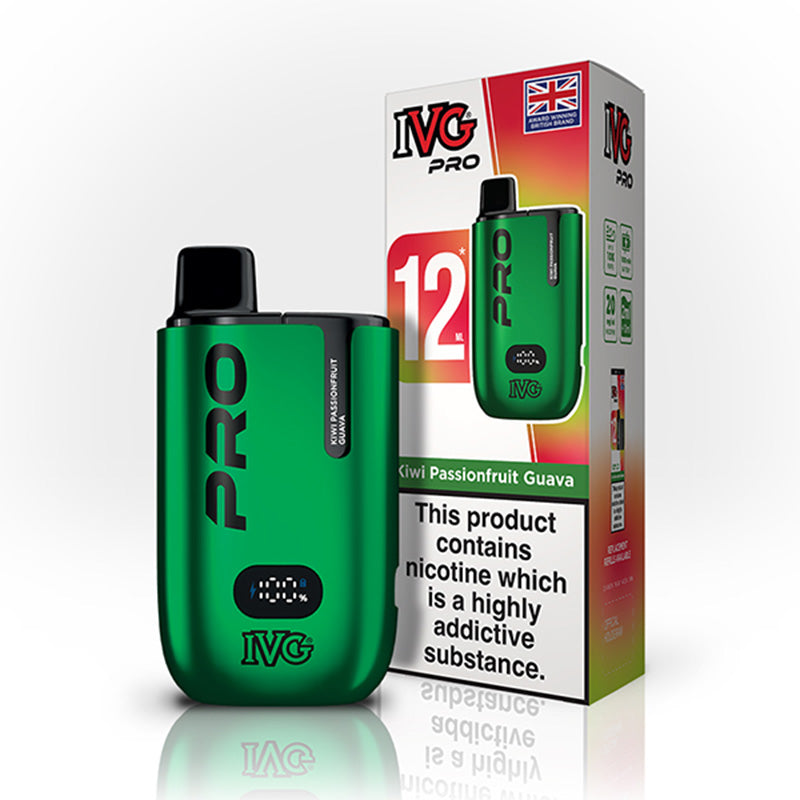IVG Pro 12 Kiwi Passionfruit Guava Prefilled Pod Kit