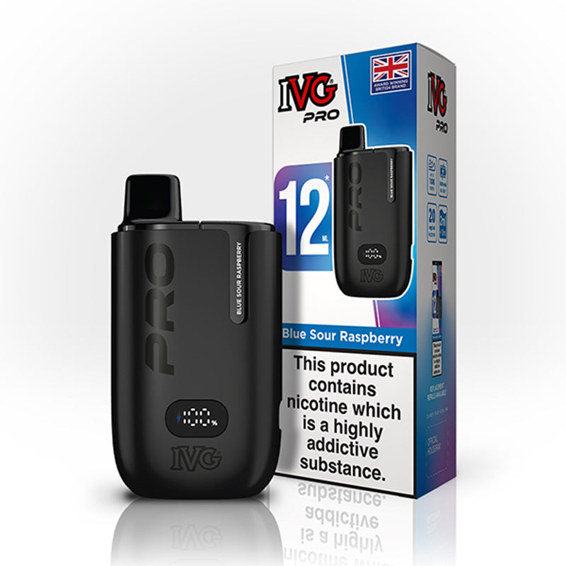IVG Pro 12 Blue Sour Raspberry Prefilled Pod Kit
