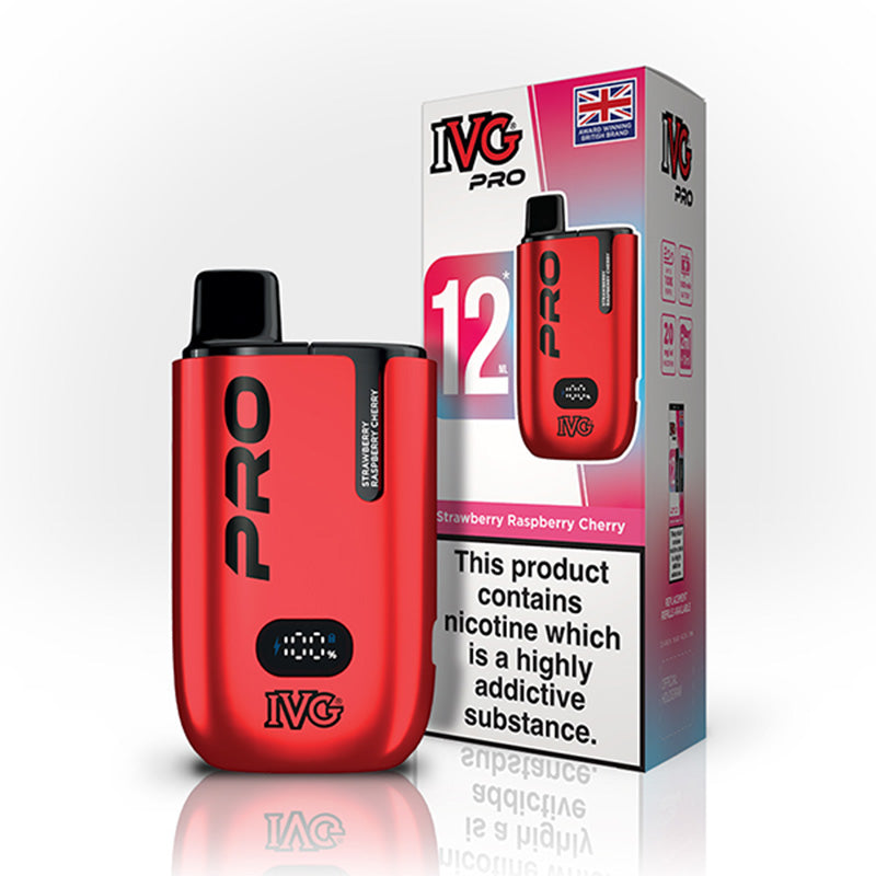 IVG Pro 12 Strawberry Raspberry Cherry Prefilled Pod Kit
