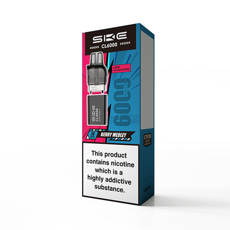 SKE Crystal CL6000 Berry Medley Prefilled Pod
