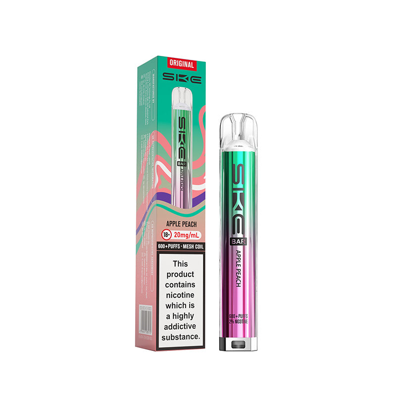 SKE Bar 600 Apple Peach Prefilled Pod Kit