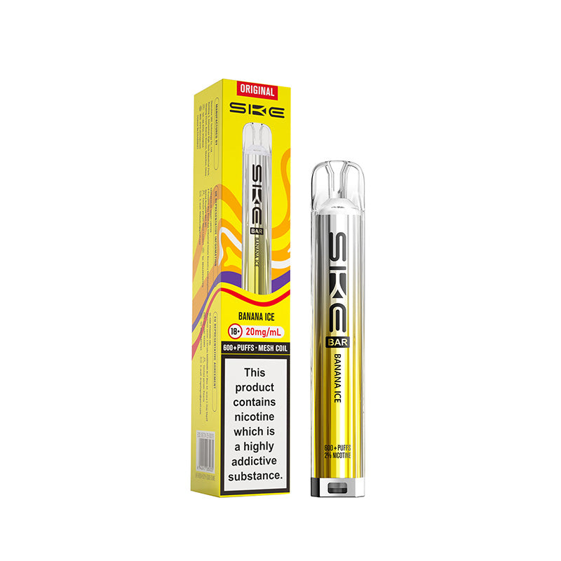 SKE Bar 600 Banana Ice Prefilled Pod Kit