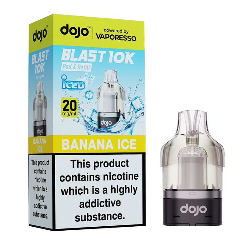 Vaporesso Dojo Blast 10K Banana Ice Prefilled Pod