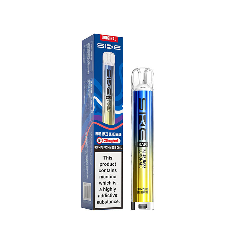 SKE Bar 600 Blue Razz Lemonade Prefilled Pod Kit