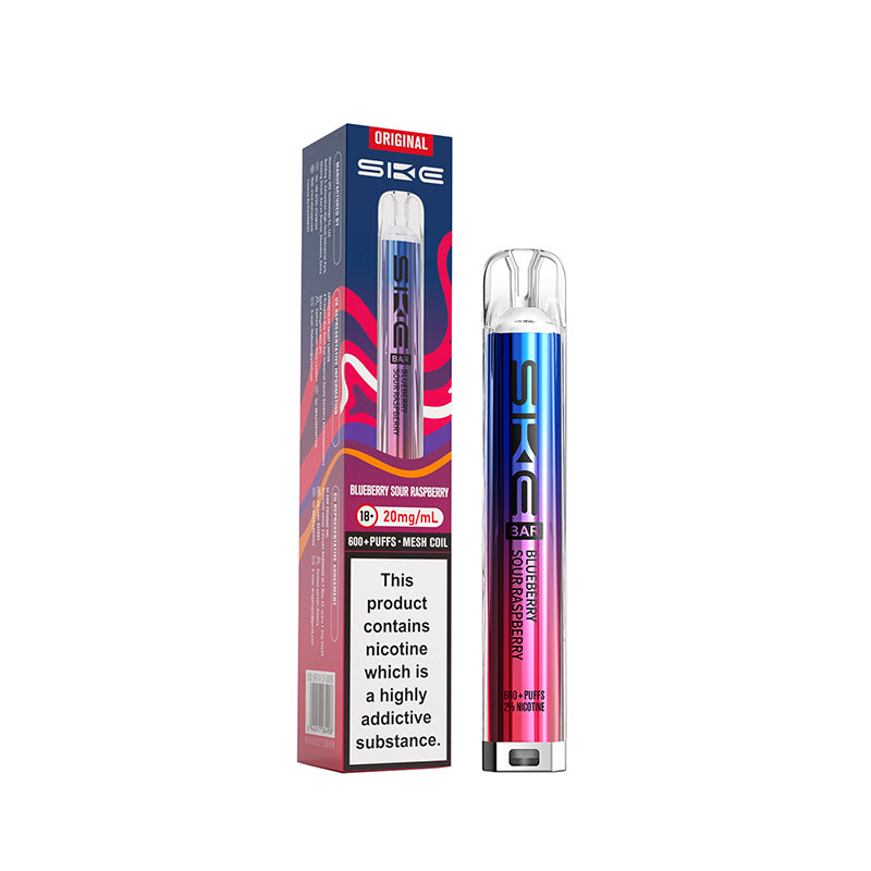 SKE Bar 600 Blueberry Sour Raspberry Prefilled Pod Kit