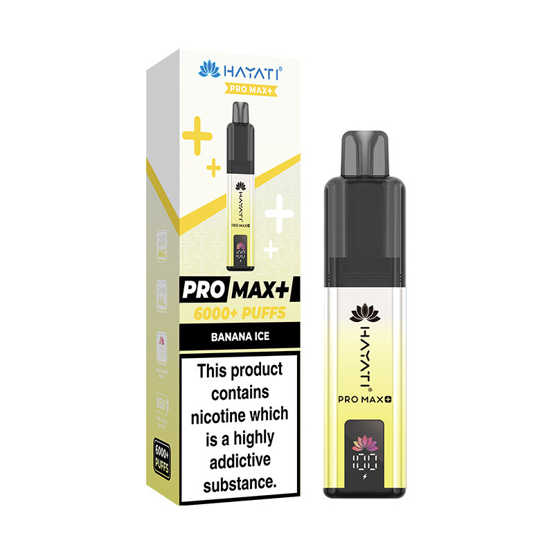 Hayati Pro Max 6K Banana Ice Prefilled Pod Kit