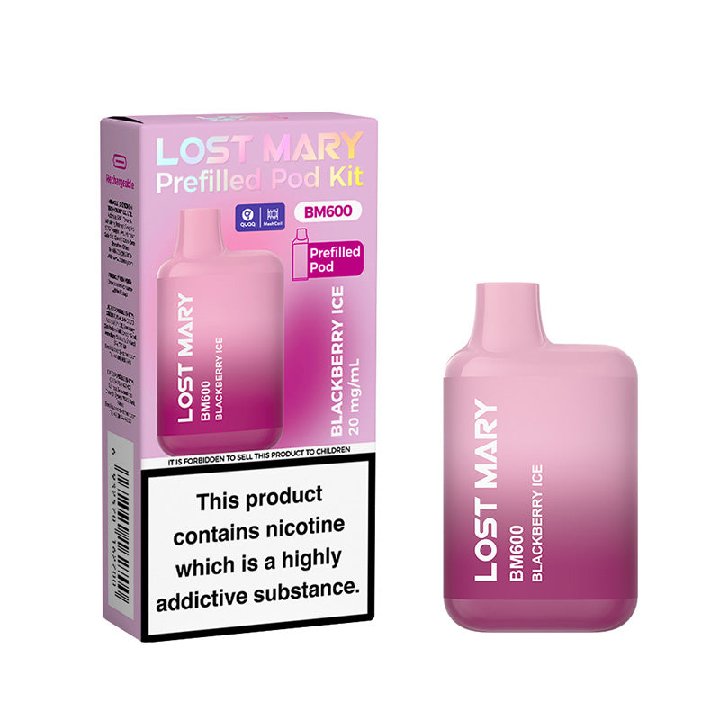 Lost Mary BM600 Blackberry Ice Prefilled Pod Kit