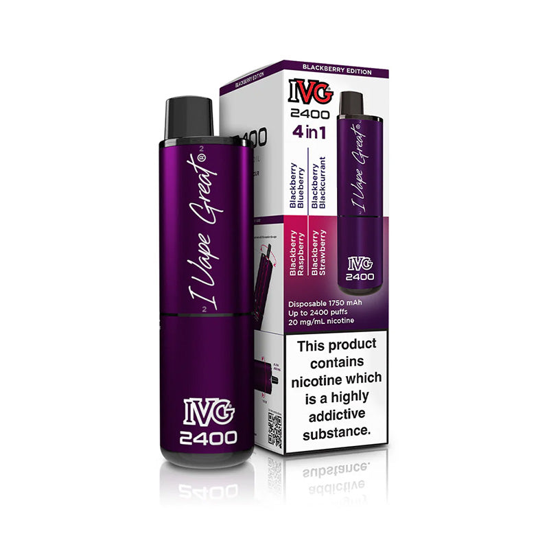 IVG 2400 4-in-1 Blackberry Edition Prefilled Pod Kit