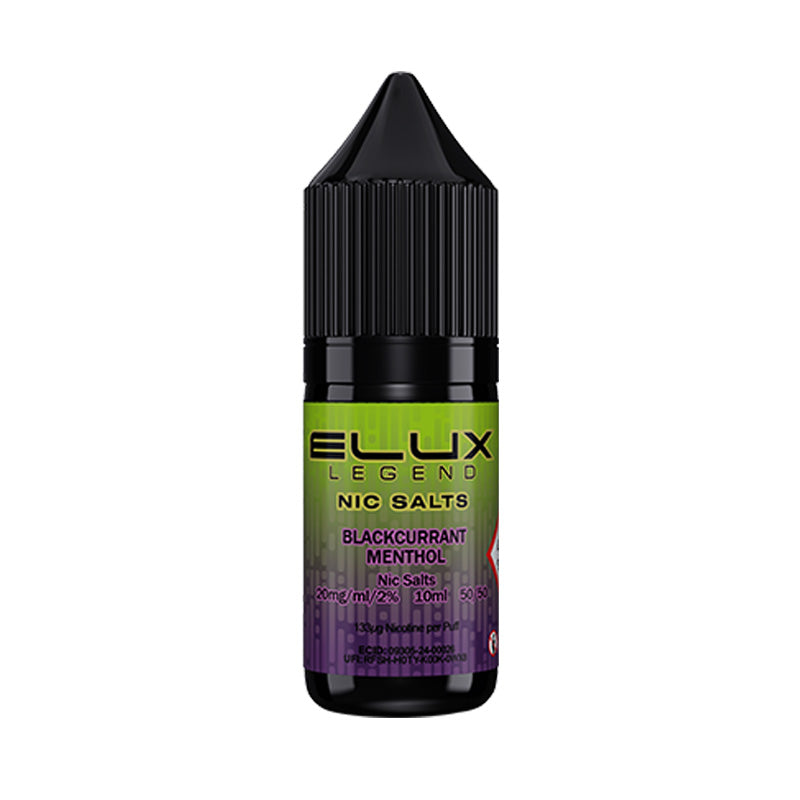 Elux Legend Blackcurrant Menthol Nic Salt