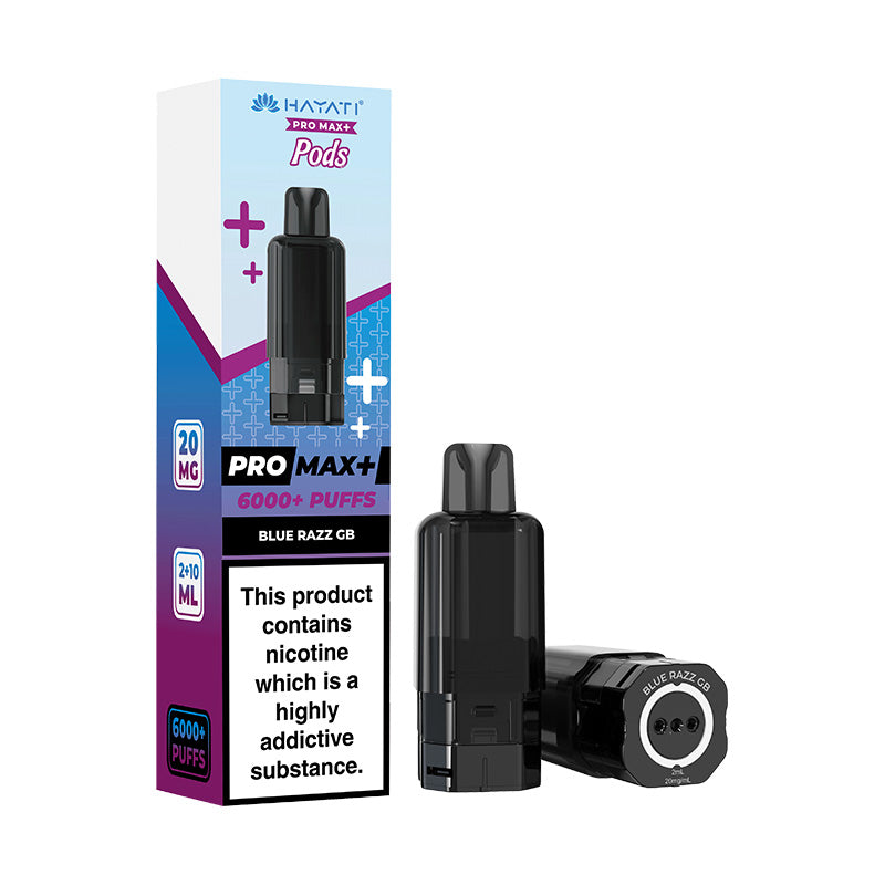 Hayati Pro Max Blue Razz GB Prefilled Pod