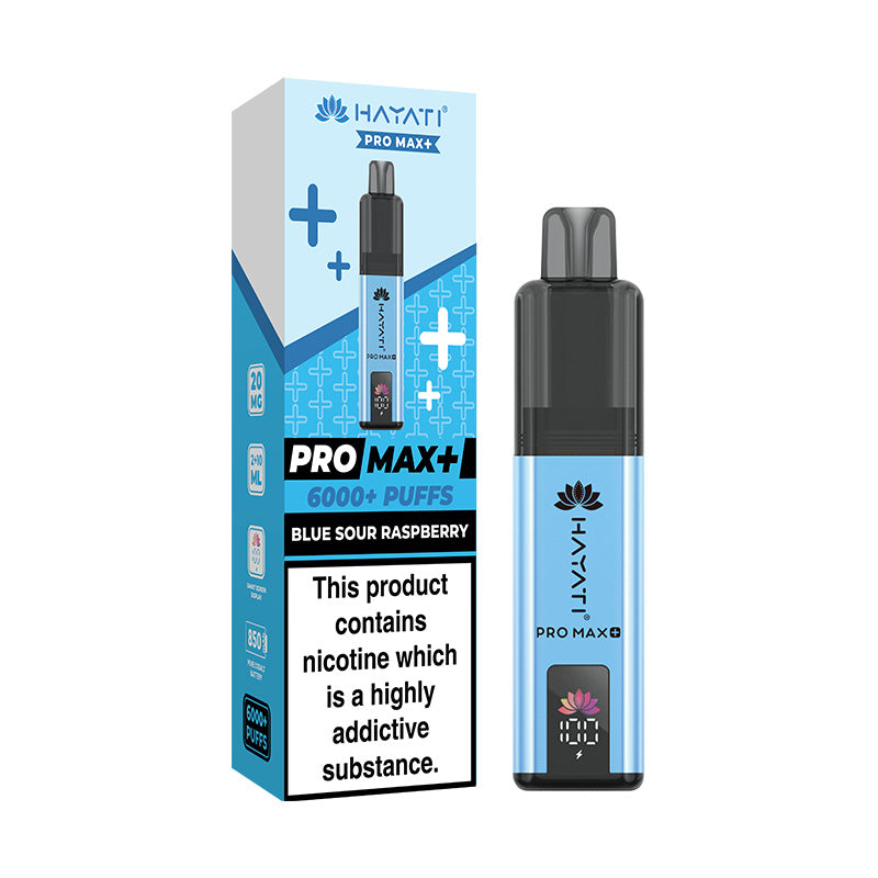 Hayati Pro Max 6K Blue Sour Raspberry Prefilled Pod Kit