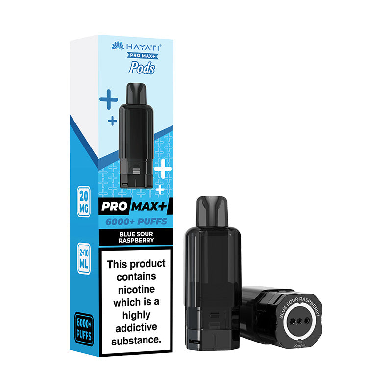 Hayati Pro Max Blue Sour Raspberry Prefilled Pod
