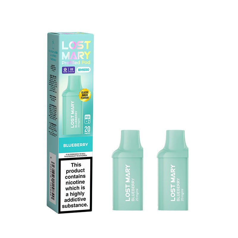 Lost Mary BM600 Blueberry Prefilled Pods 2 Pack