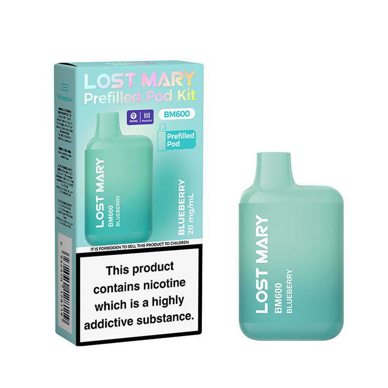 Lost Mary BM600 Blueberry Prefilled Pod Kit