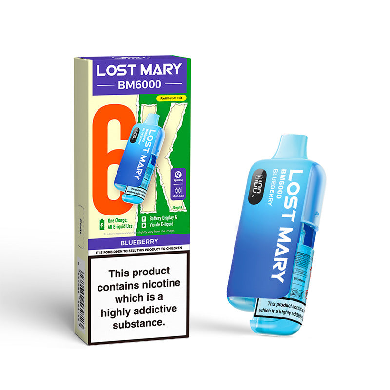 Lost Mary BM6000 Blueberry Prefilled Pod Kit