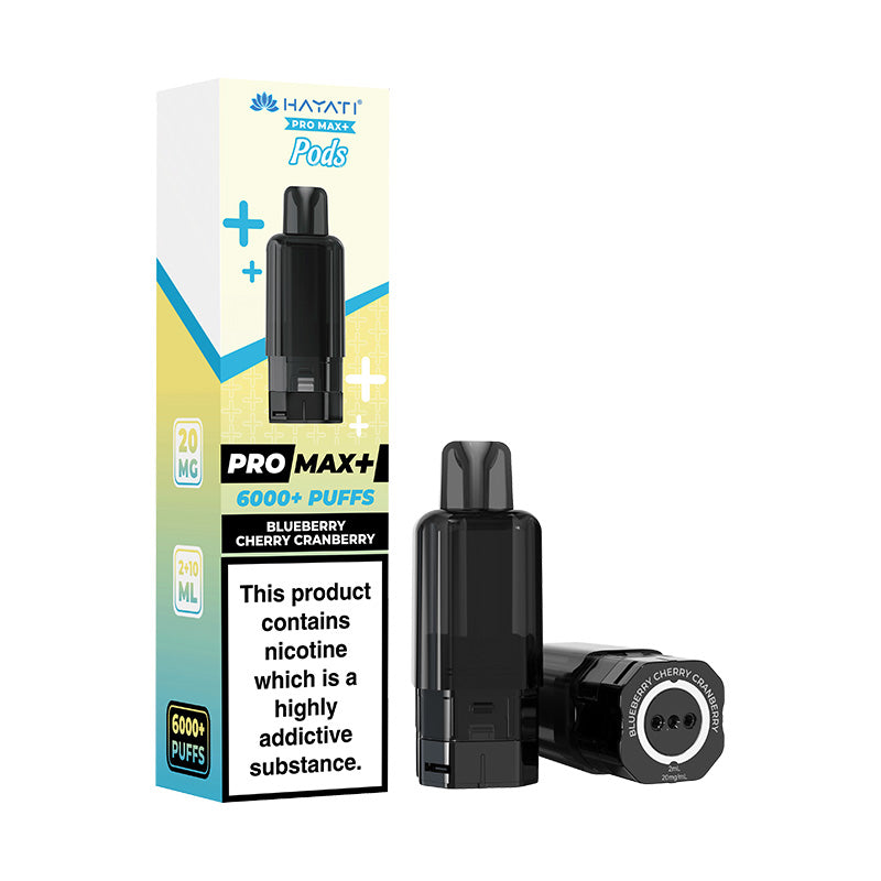 Hayati Pro Max Blueberry Cherry Cranberry Prefilled Pod