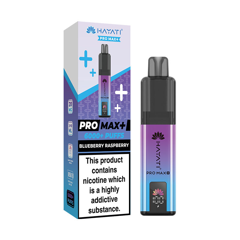 Hayati Pro Max 6K Blackberry Raspberry Prefilled Pod Kit