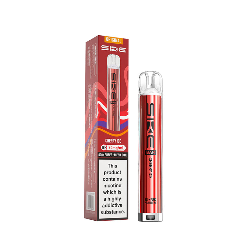 SKE Bar 600 Cherry Ice Prefilled Pod Kit