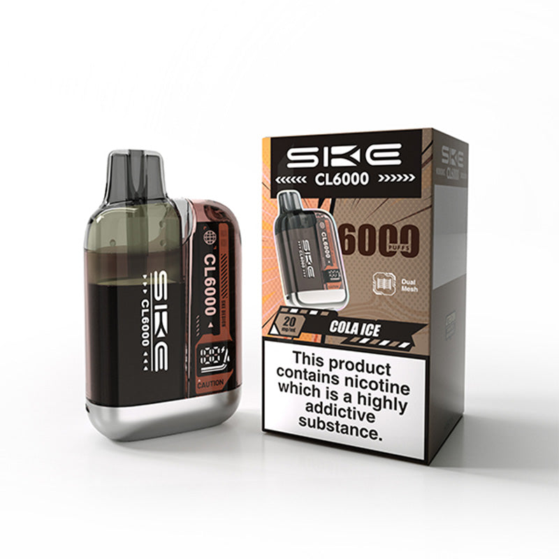 SKE Crystal CL6000 Cola Ice Prefilled Pod Kit