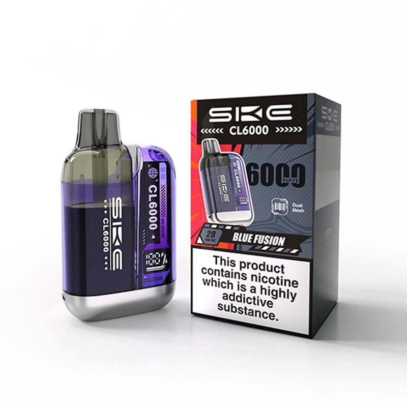 SKE Crystal CL6000 Blue Fusion Prefilled Pod Kit