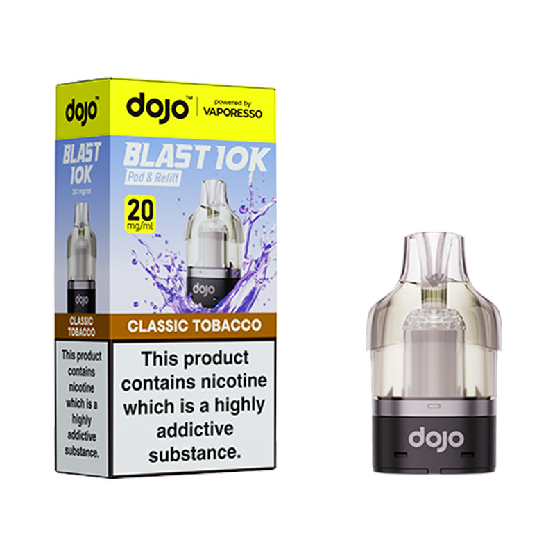Vaporesso Dojo Blast 10K Classic Tobacco Prefilled Pod