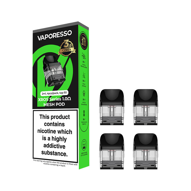 Vaporesso XROS Corex 3.0 1.0 Ohm Pod 4 Pack