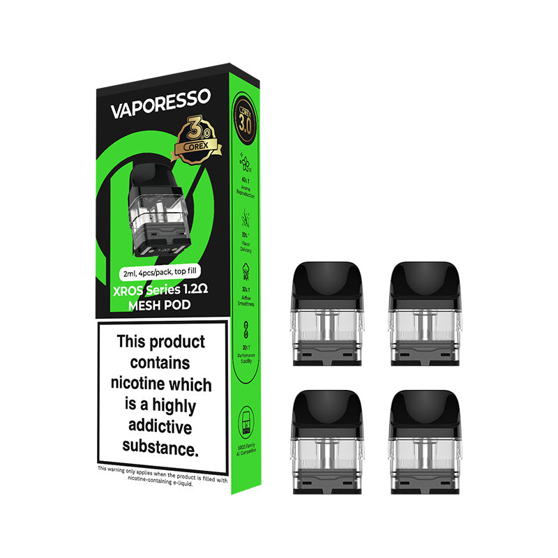 Vaporesso XROS Corex 3.0 1.2 Ohm Pod 4 Pack