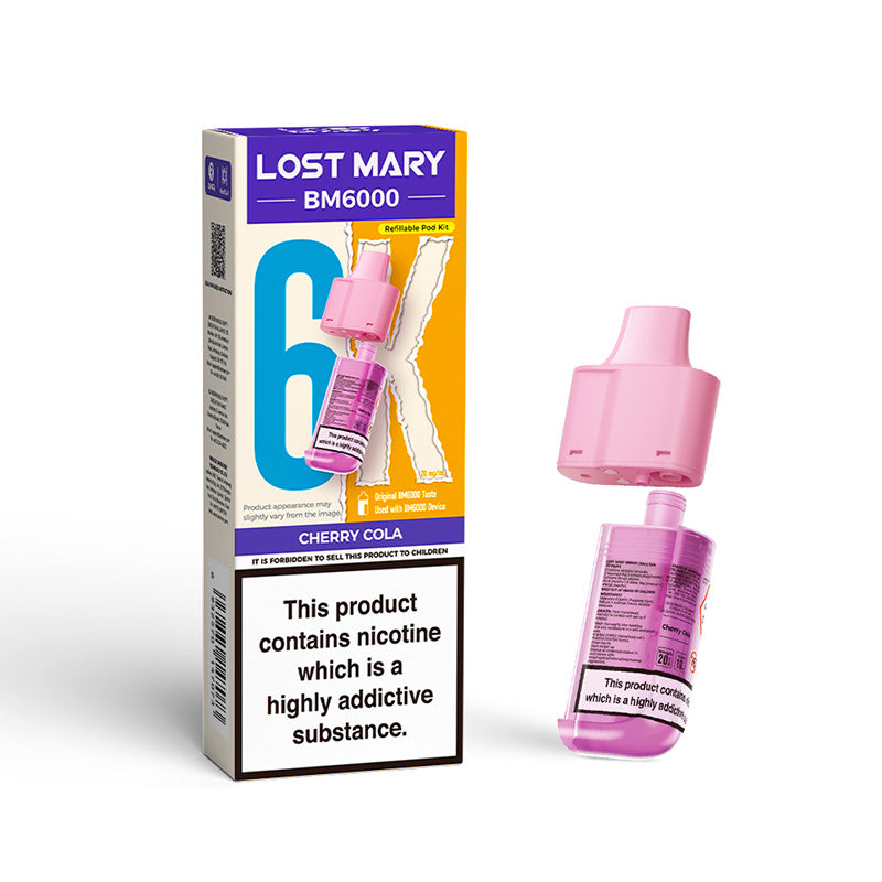 Lost Mary BM6000 Cherry Cola Prefilled Pod