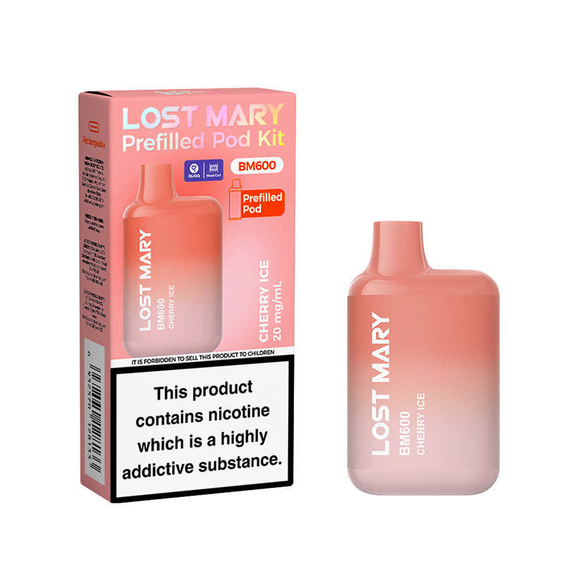 Lost Mary BM600 Cherry Ice Prefilled Pod Kit