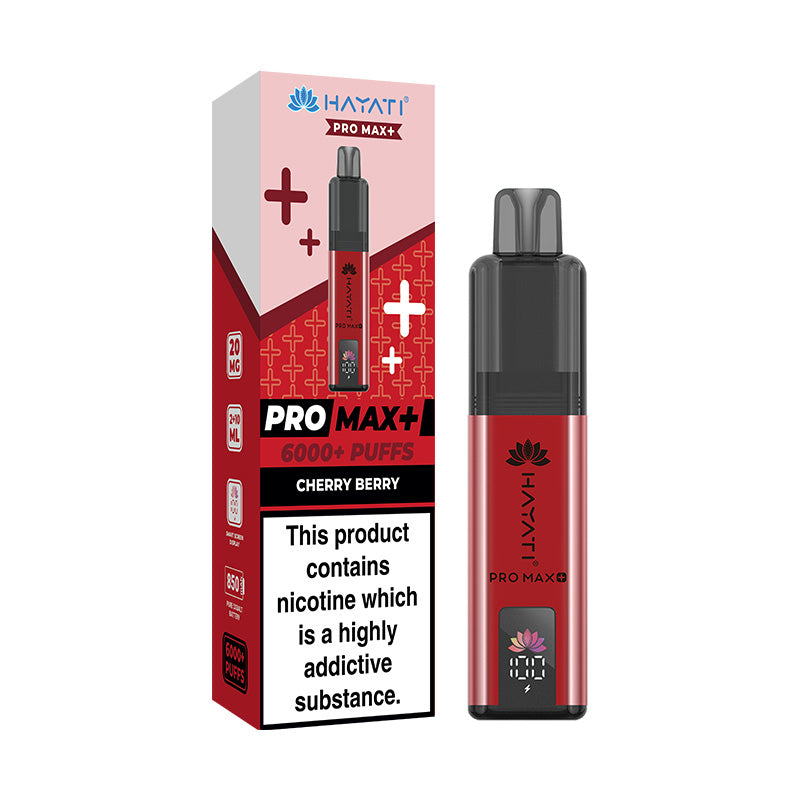 Hayati Pro Max 6K Cherry Berry Prefilled Pod Kit
