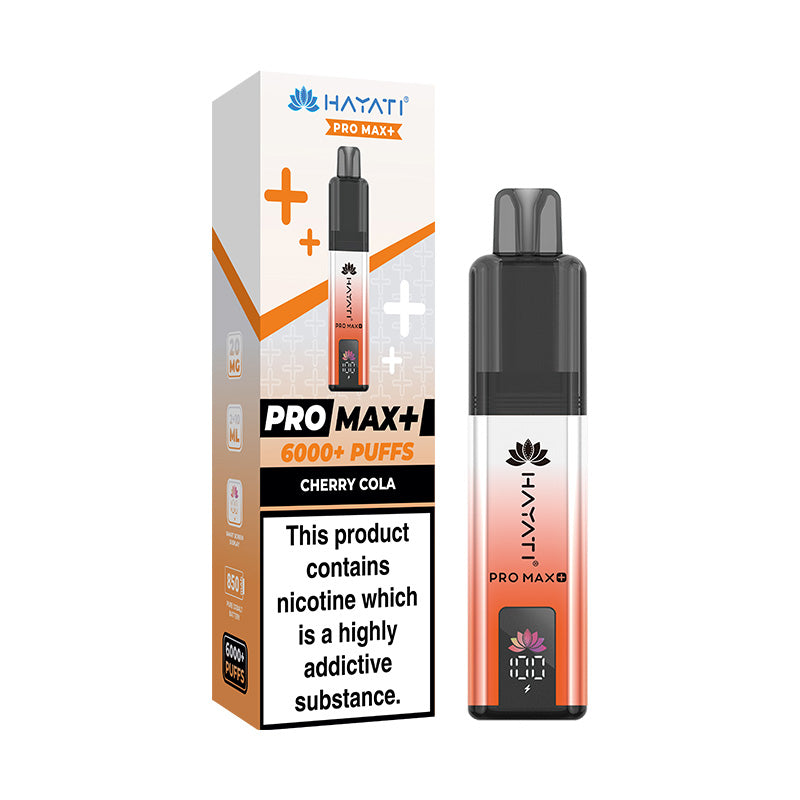Hayati Pro Max 6K Cherry Cola Prefilled Pod Kit