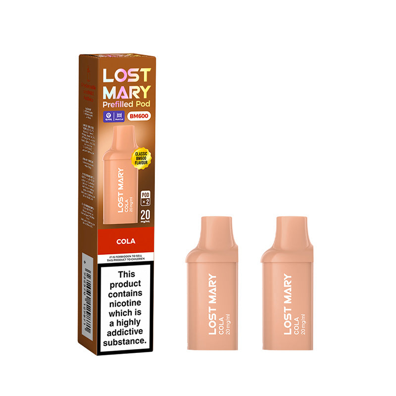 Lost Mary BM600 Cola Prefilled Pods 2 Pack