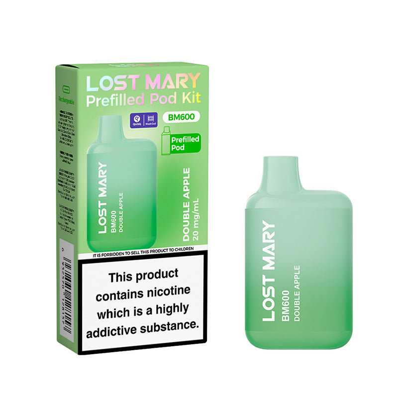 Lost Mary BM600 Double Apple Prefilled Pod Kit