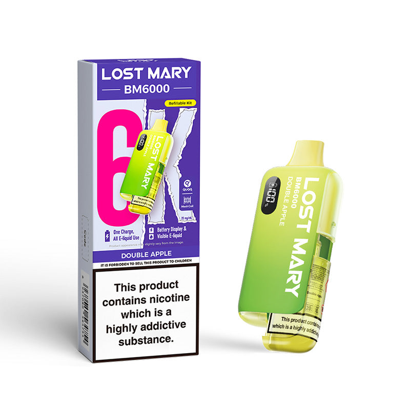 Lost Mary BM6000 Double Apple Prefilled Pod Kit