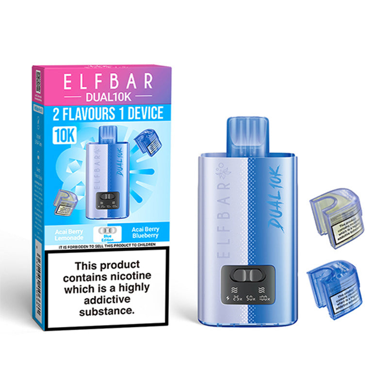 ELF BAR Dual 10K Blue Edition Prefilled Pod Kit