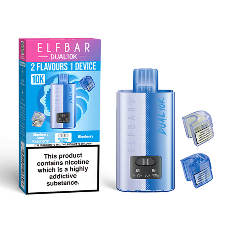 ELF BAR Dual 10K Blueberry Edition Prefilled Pod Kit