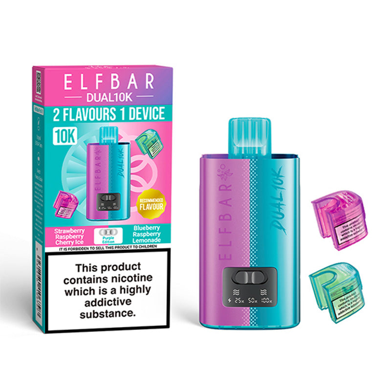 ELF BAR Dual 10K Purple Edition Prefilled Pod Kit
