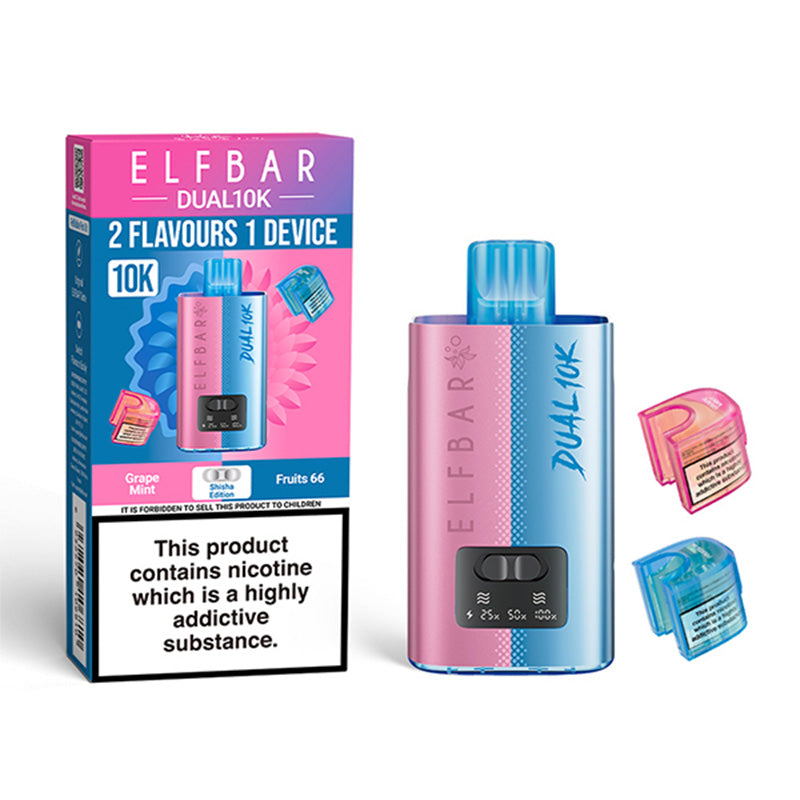 ELF BAR Dual 10K Shisha Edition Prefilled Pod Kit