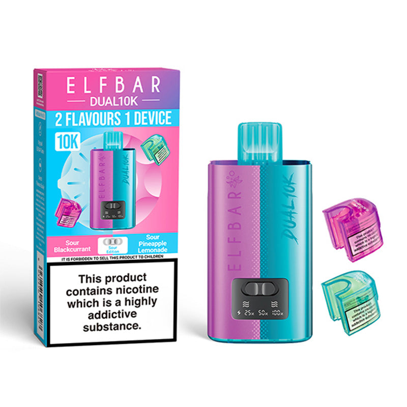 ELF BAR Dual 10K Sour Edition Prefilled Pod Kit