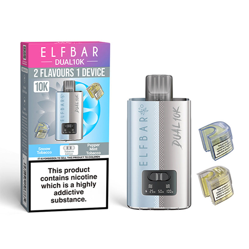 ELF BAR Dual 10K Tobacco Edition Prefilled Pod Kit