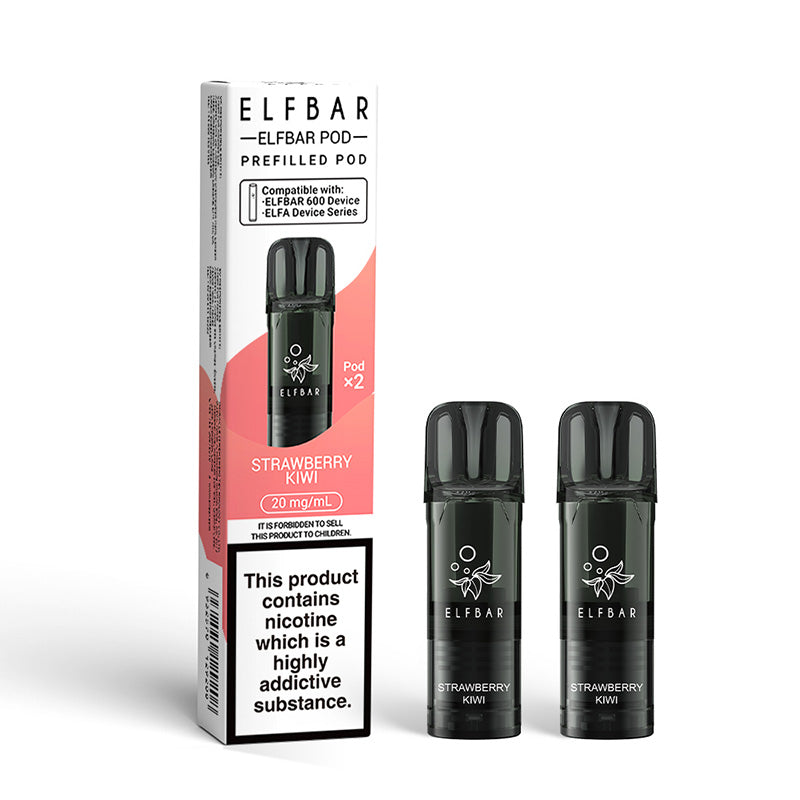 ELF BAR 600 Strawberry Kiwi Prefilled Pod
