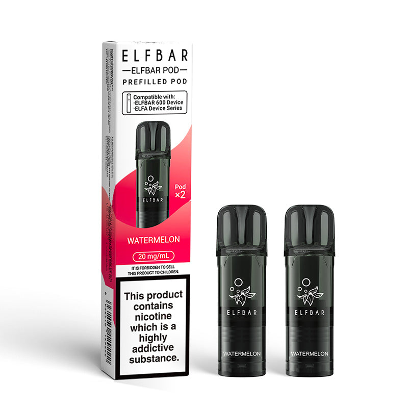 ELF BAR 600 Watermelon Prefilled Pod