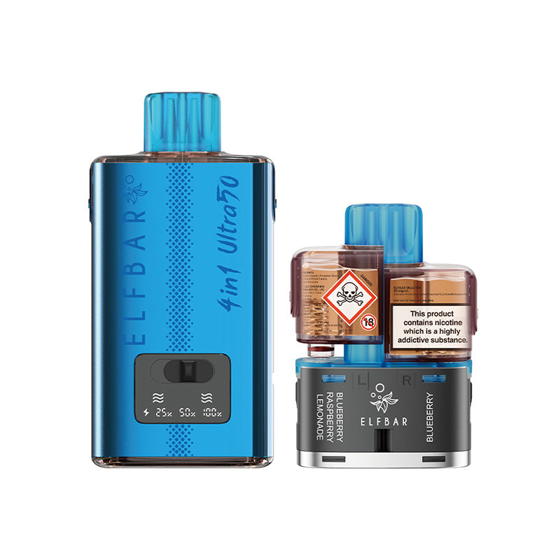 ELF BAR 4 in 1 Ultra50 Berry Edition Prefilled Pod Kit