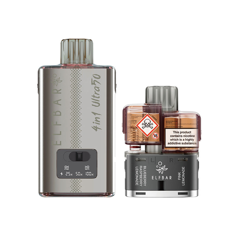 ELF BAR 4 in 1 Ultra50 Drinks Edition Prefilled Pod Kit