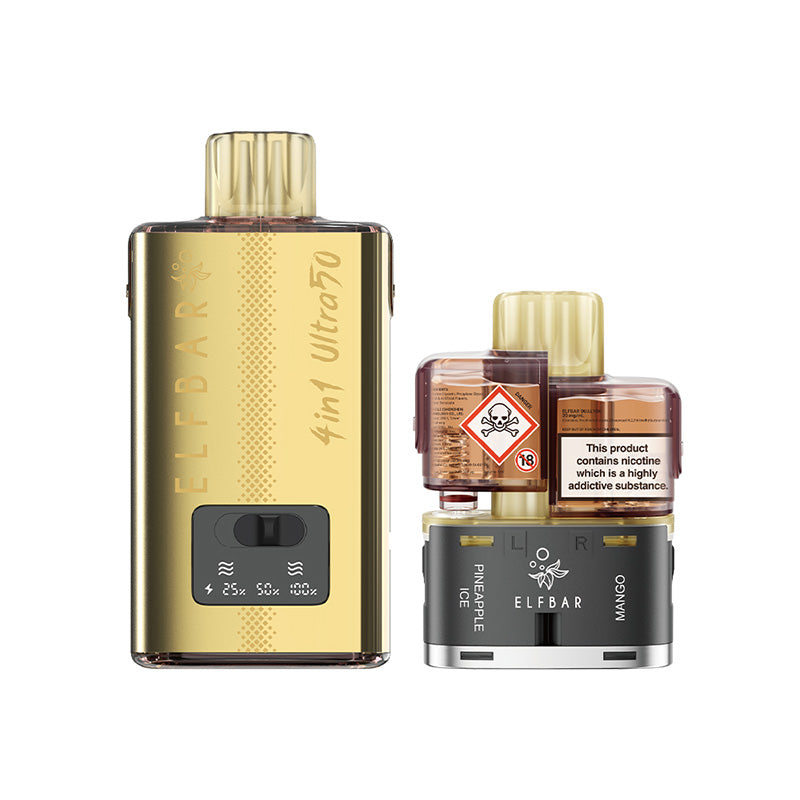 ELF BAR 4 in 1 Ultra50 Tropical Edition Prefilled Pod Kit