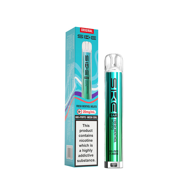 SKE Bar 600 Fresh Menthol Mojito Prefilled Pod Kit