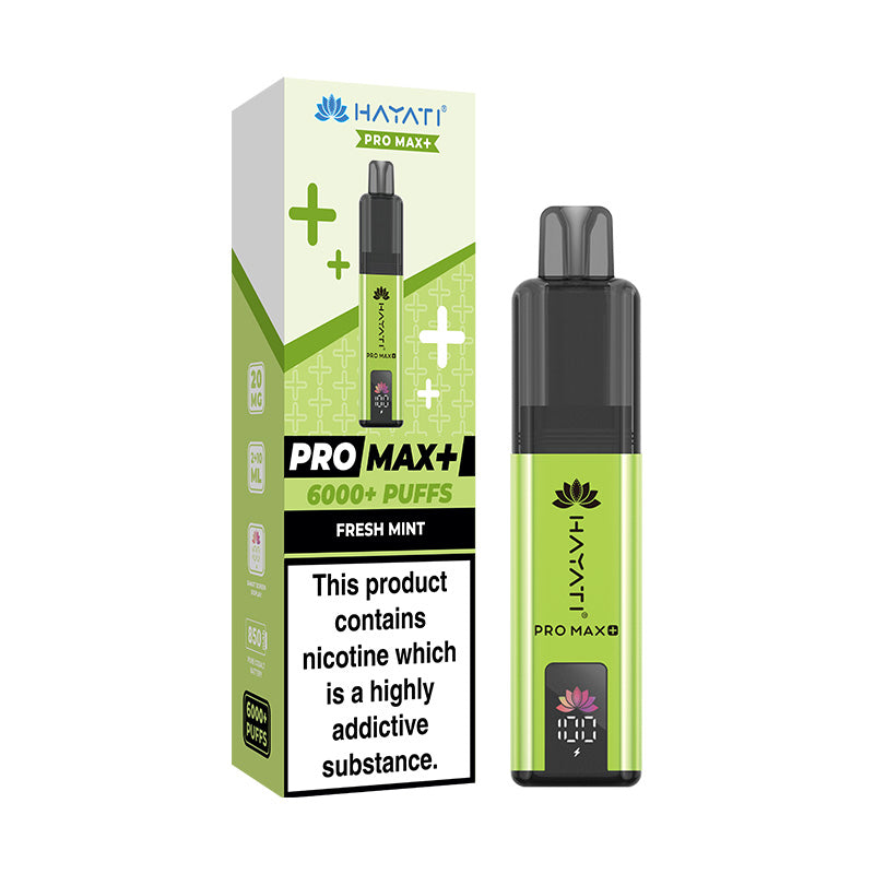 Hayati Pro Max 6K Fresh Mint Prefilled Pod Kit