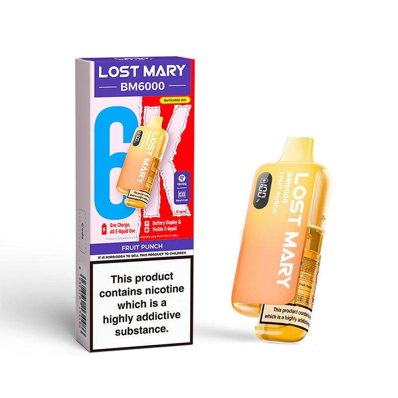 Lost Mary BM6000 Fruit Punch Prefilled Pod Kit