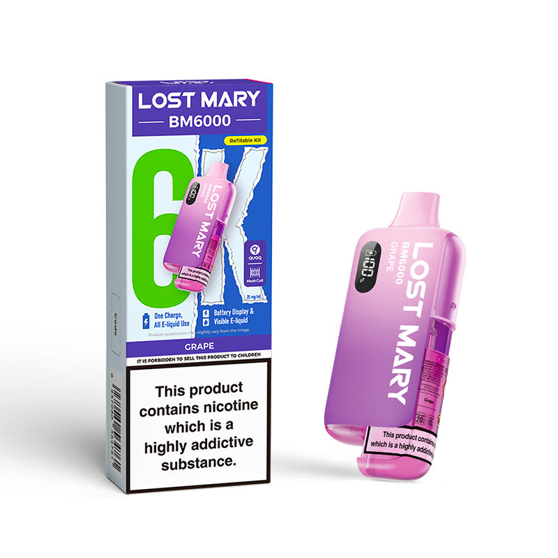 Lost Mary BM6000 Grape Prefilled Pod Kit