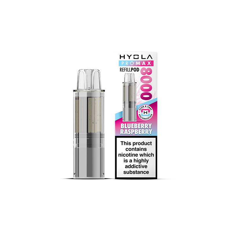 Hyola Pro Max 8000 Blueberry Raspberry Prefilled Pod
